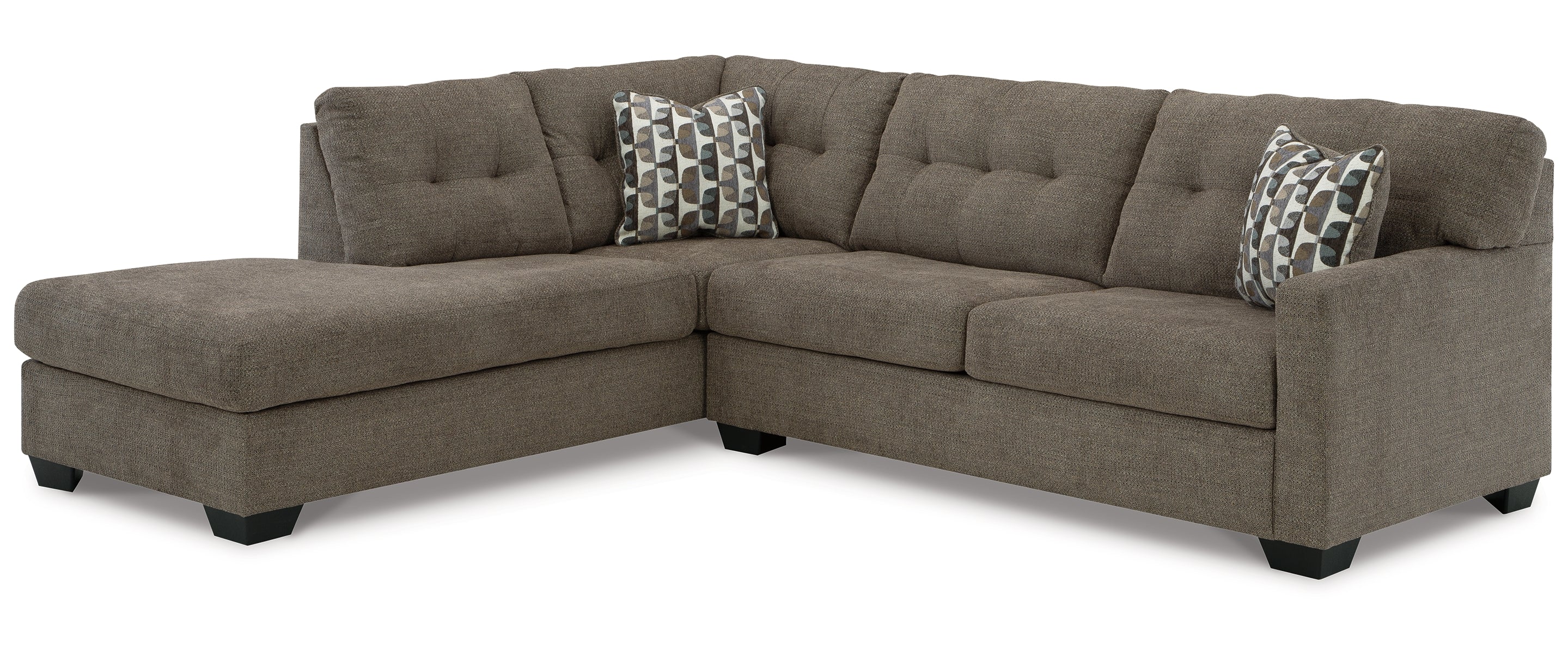 Mahoney 2-Piece Sectional with Ottoman