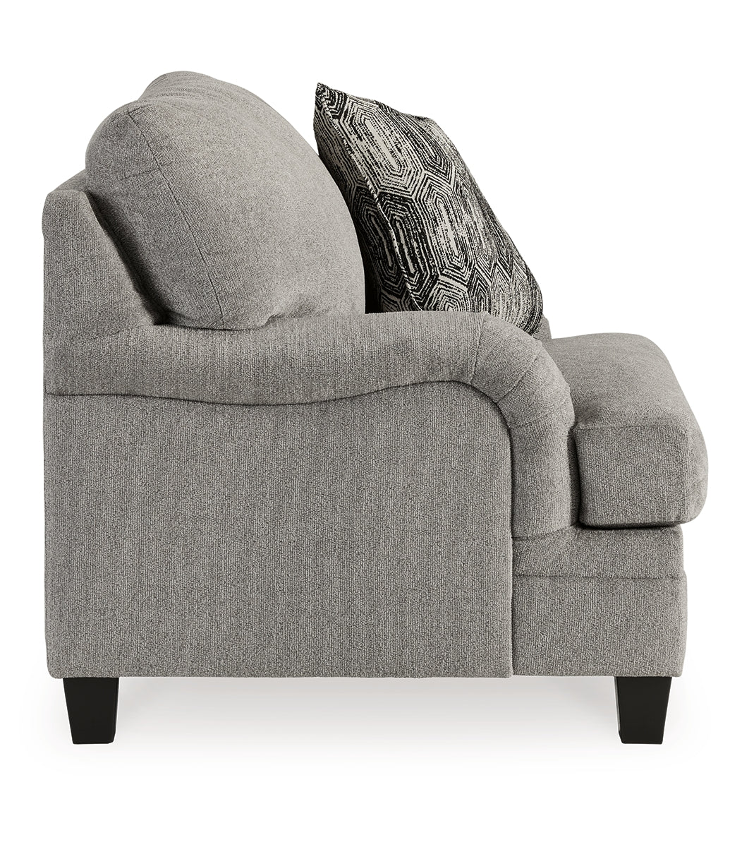 Davinca Chair and Ottoman