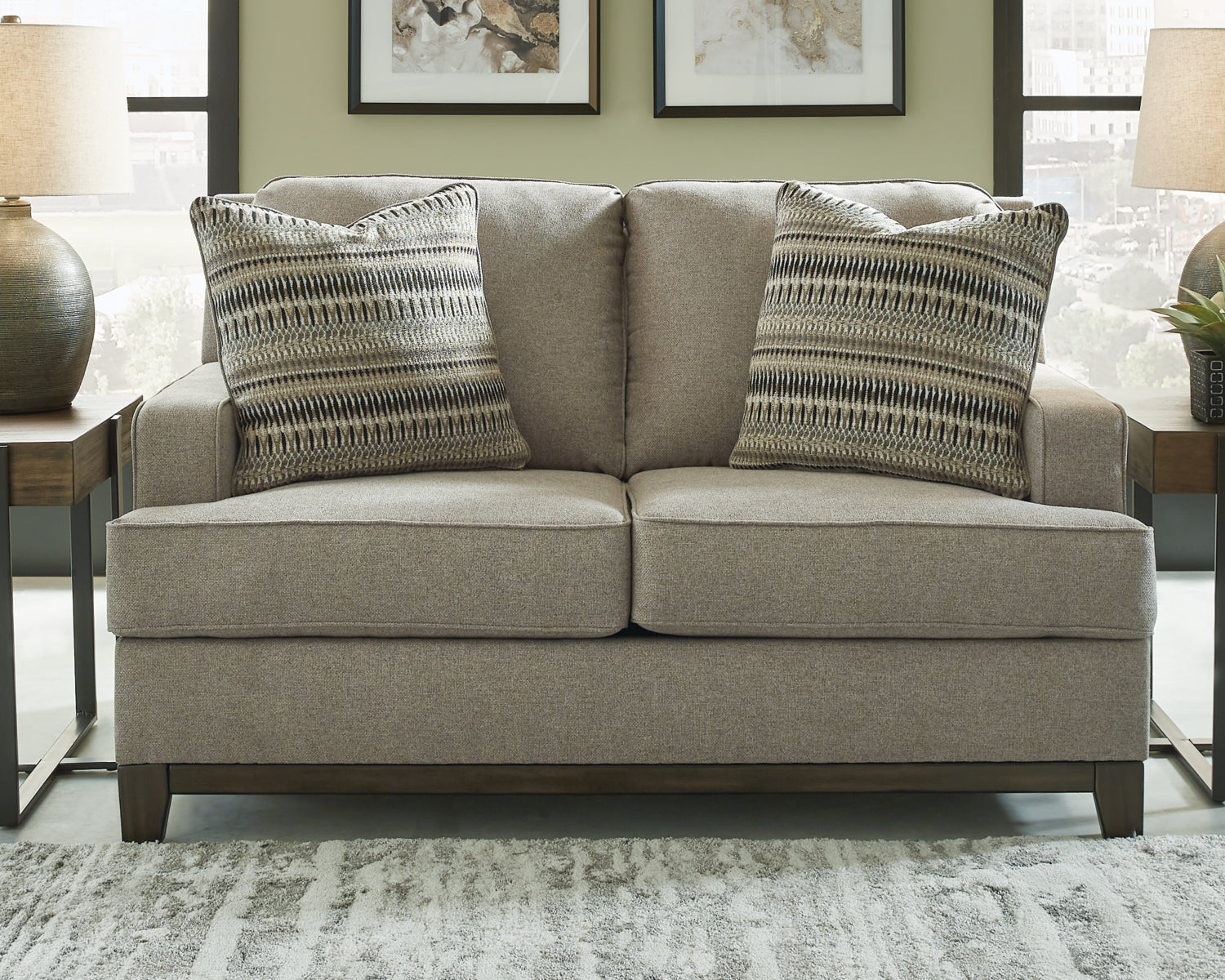 Kaywood Sofa and Loveseat