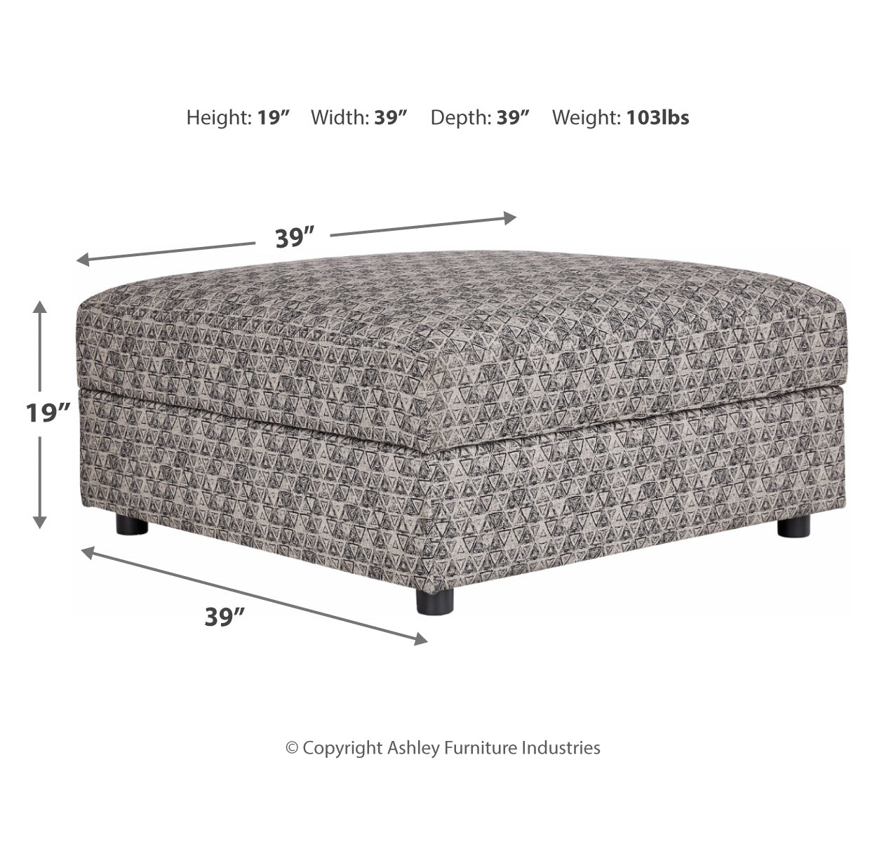 Kellway Ottoman With Storage