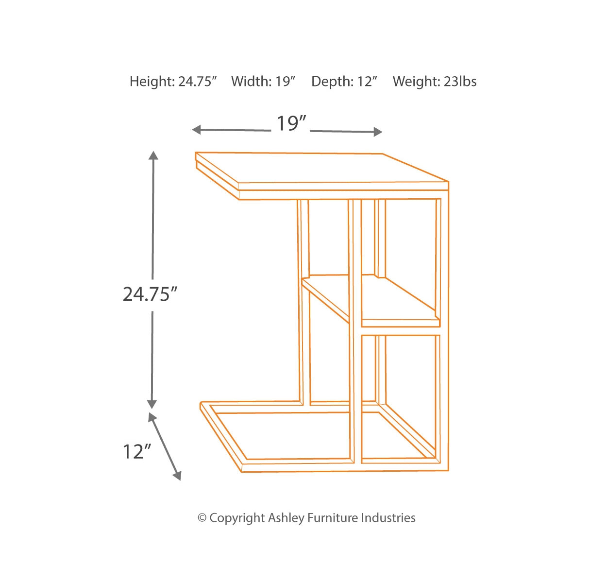 Forestmin Accent Table