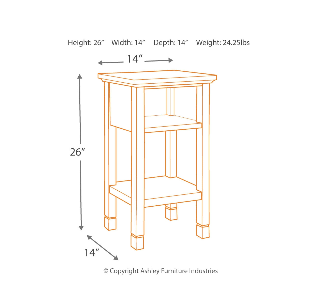 Marnville Accent Table