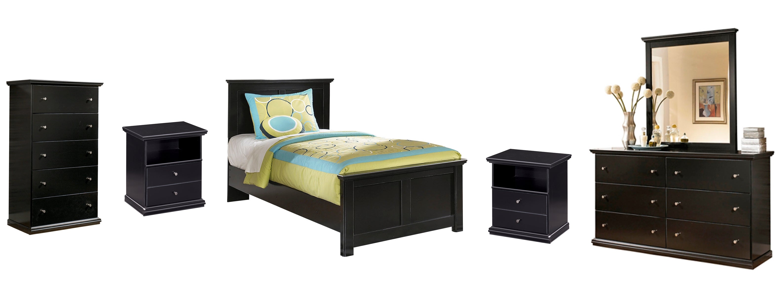 Maribel twin shop panel bed