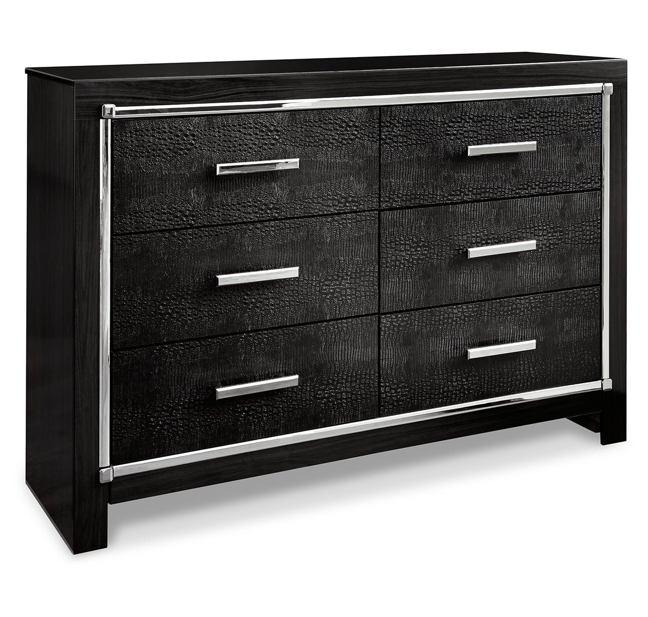 Kaydell Queen Panel Bed with Storage with Dresser