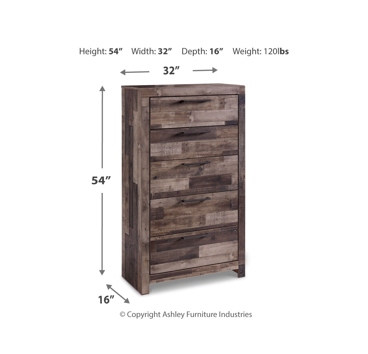 Derekson Twin Panel Bed with 2 Storage Drawers with Mirrored Dresser, Chest and Nightstand