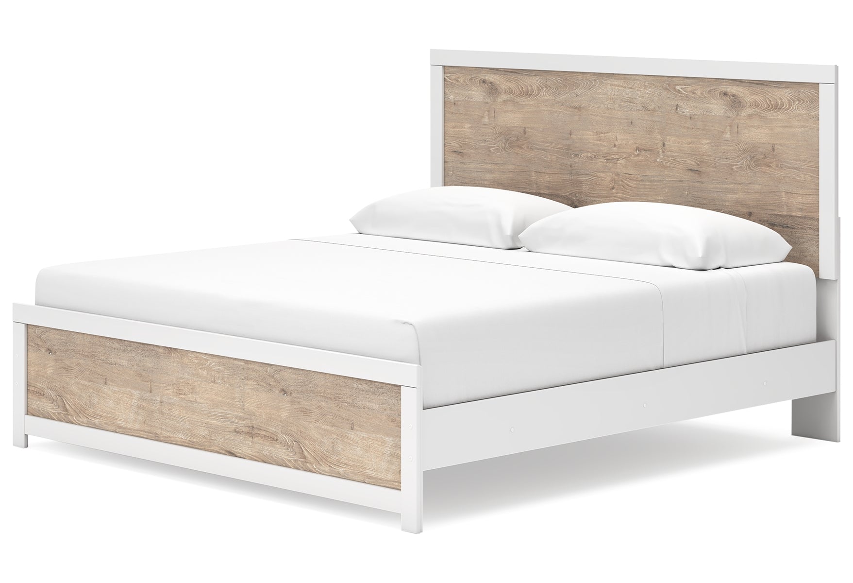 Charbitt King Panel Bed with Dresser and 2 Nightstands