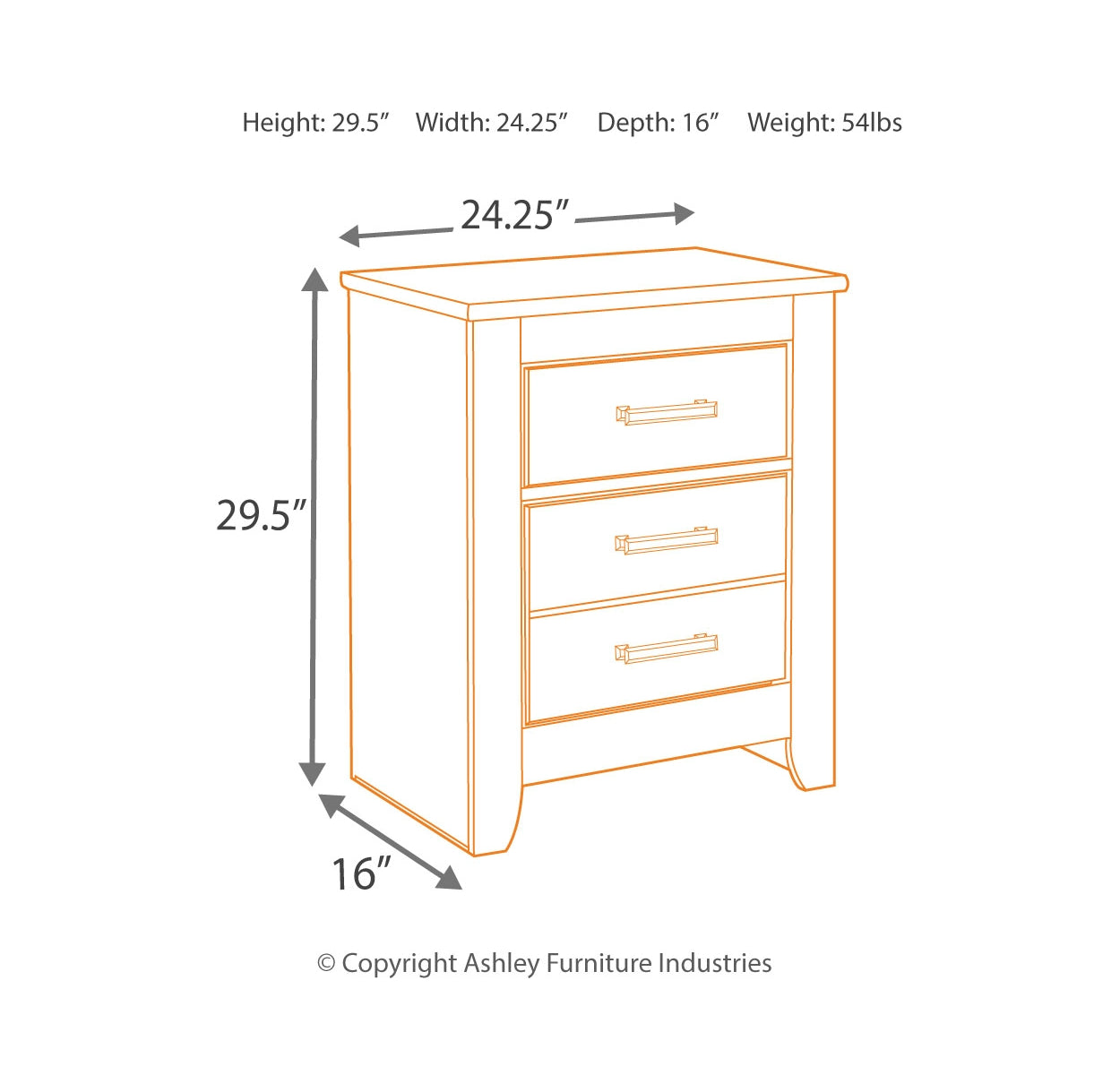 Brinxton King Panel Bed with Mirrored Dresser, Chest and 2 Nightstands