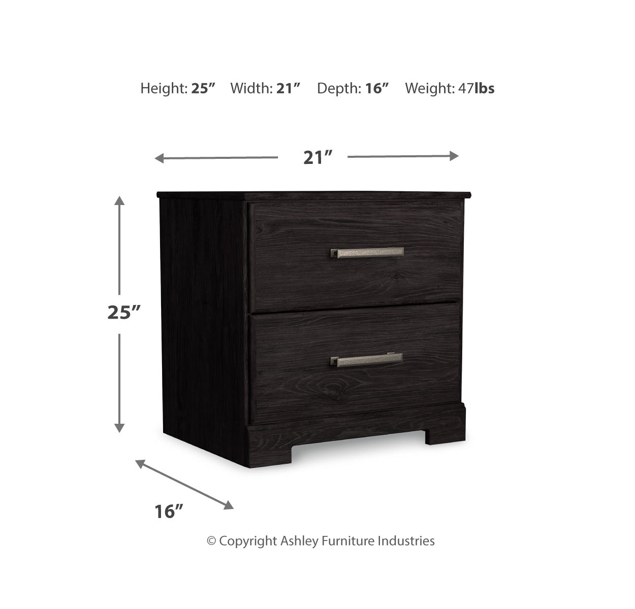 Belachime Twin Panel Bed with Mirrored Dresser, Chest and 2 Nightstands