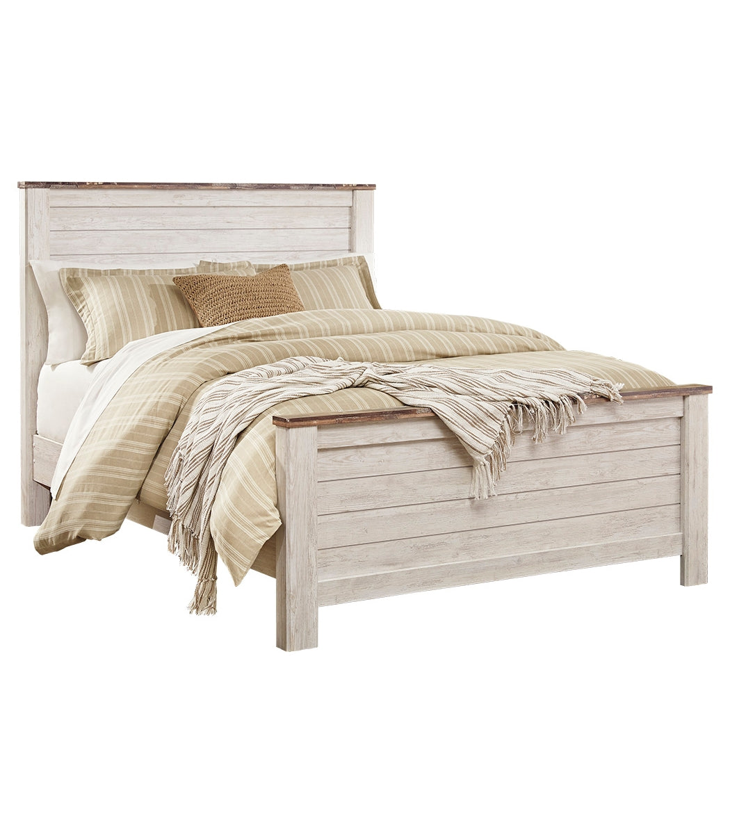 Willowton Queen Panel Bed with Dresser