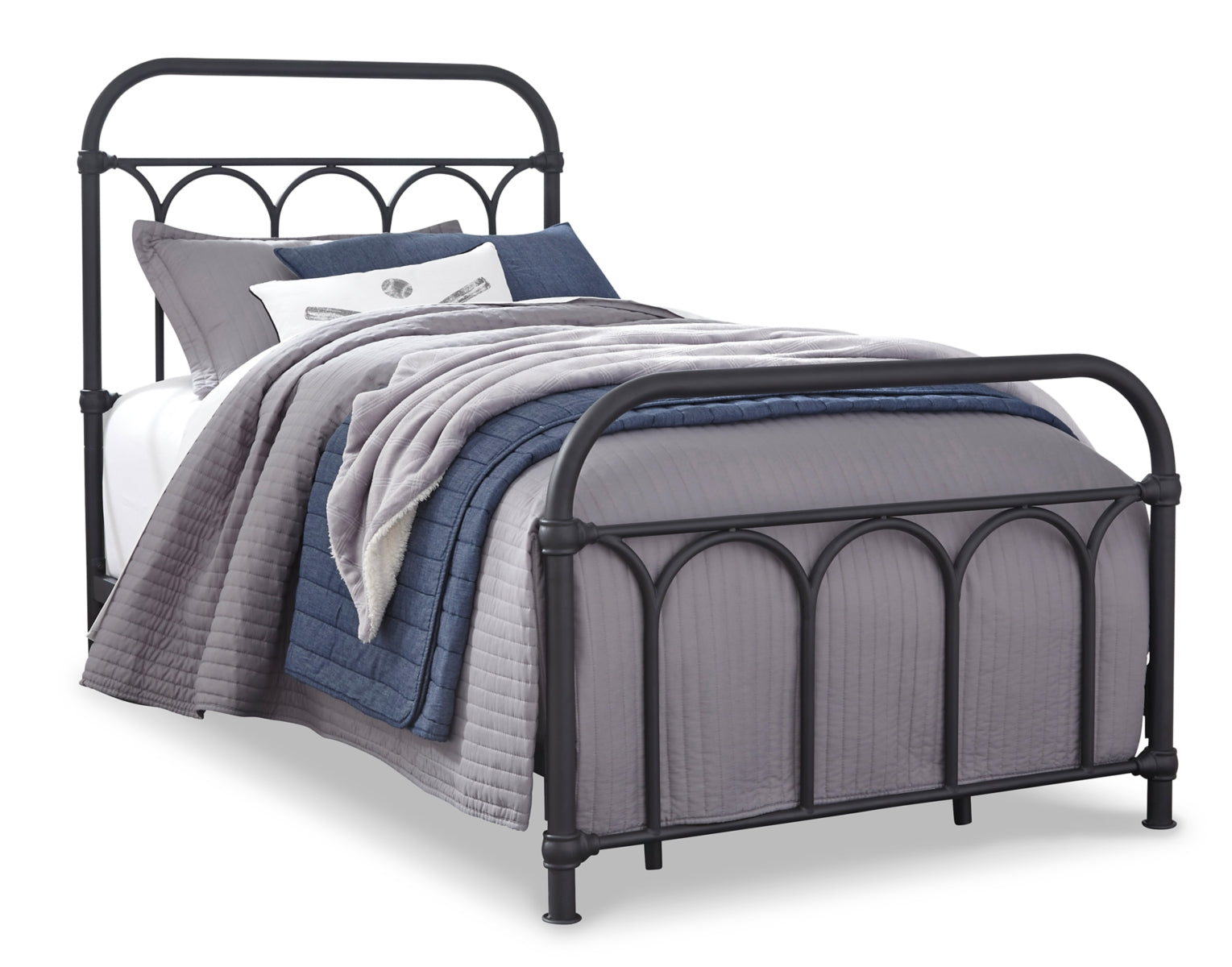 Nashburg twin 2025 metal bed