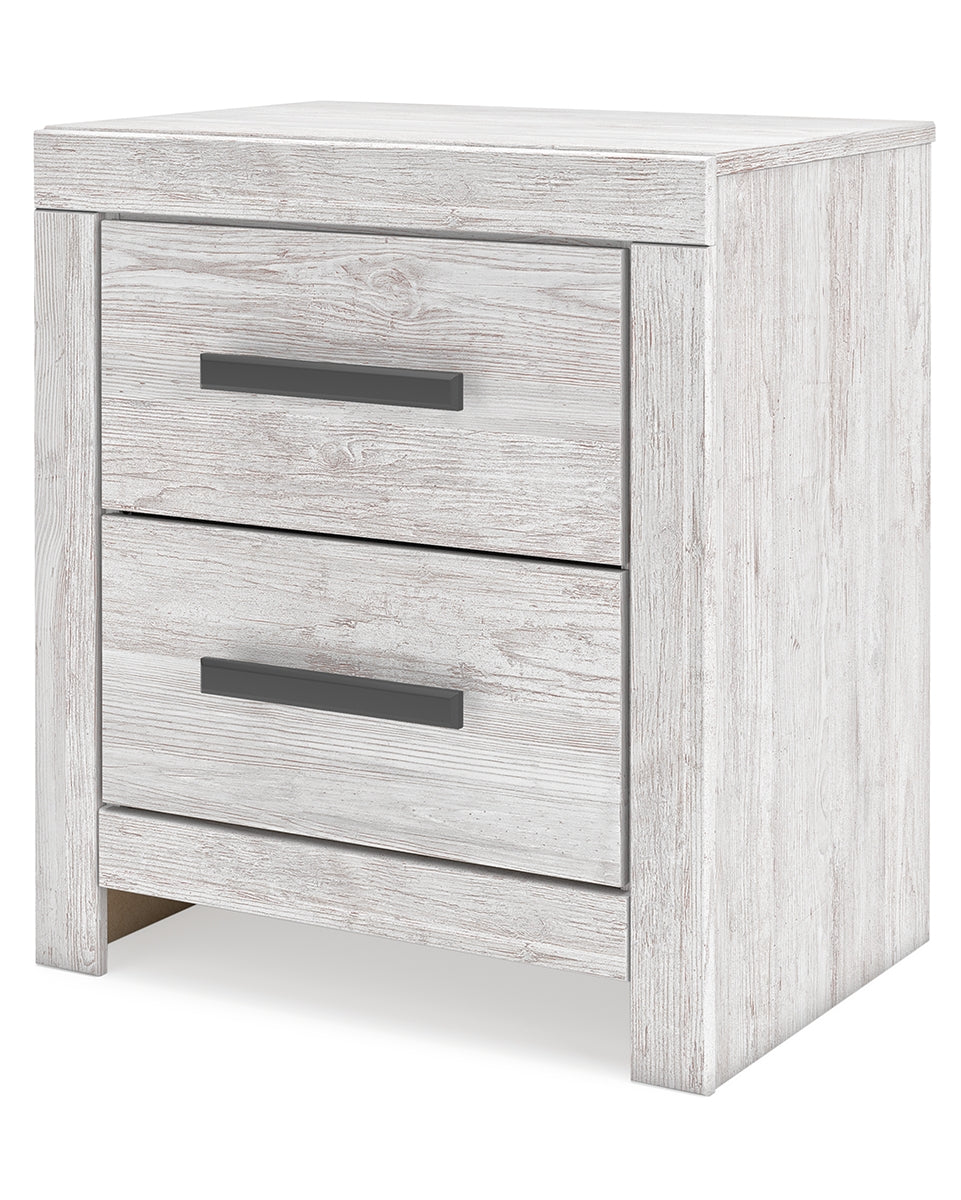 Cayboni Twin Panel Bed with Dresser and Nightstand