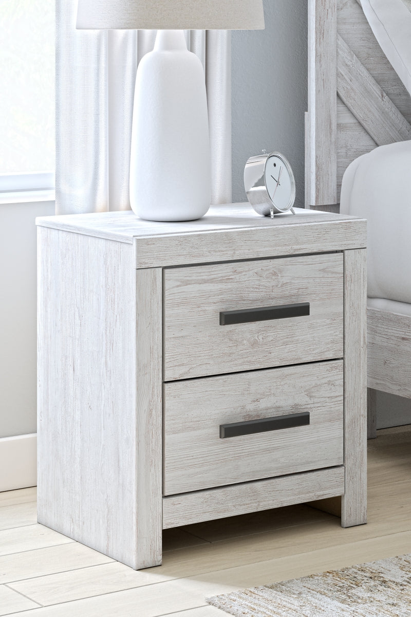 Cayboni Twin Panel Bed with Dresser and Nightstand