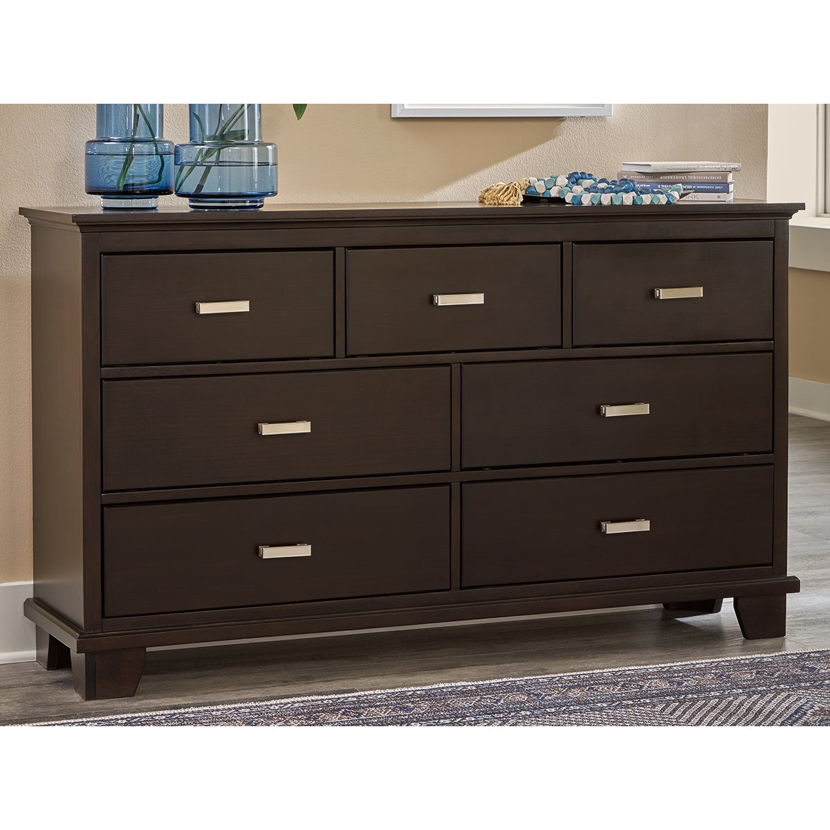 Covetown Twin Panel Bed with Dresser and Nightstand