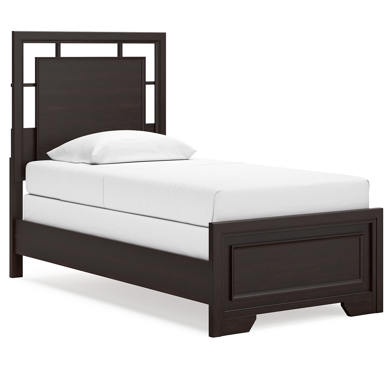 Covetown Twin Panel Bed with Dresser and Nightstand