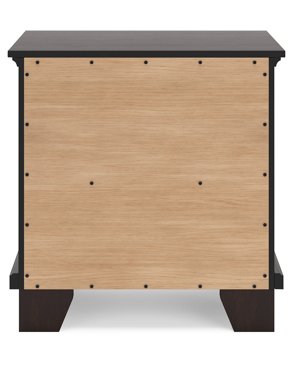 Covetown Twin Panel Bed with Dresser and Nightstand