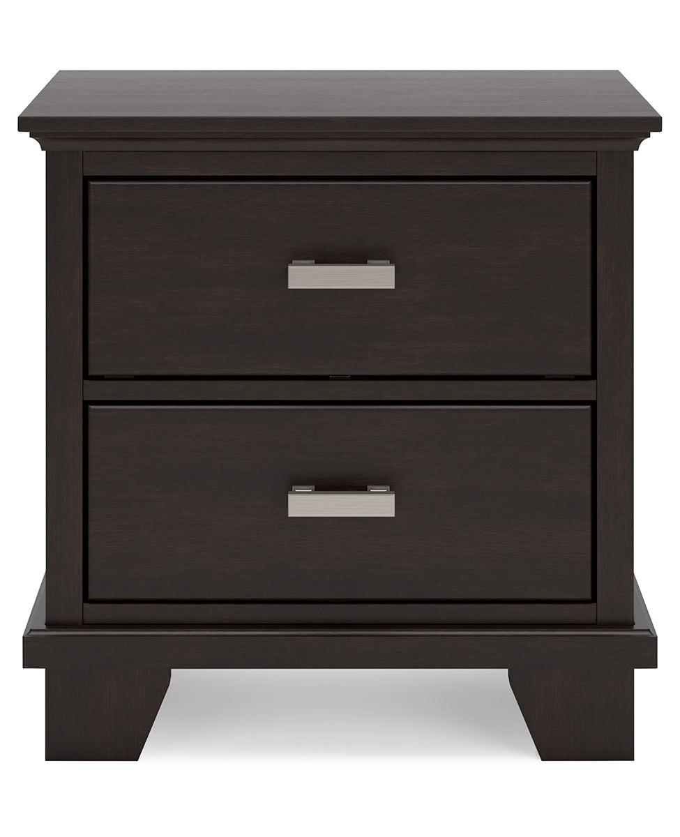 Covetown Twin Panel Bed with Dresser and Nightstand