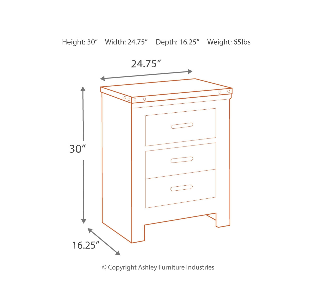 Trinell Queen Poster Bed with Dresser and 2 Nightstands