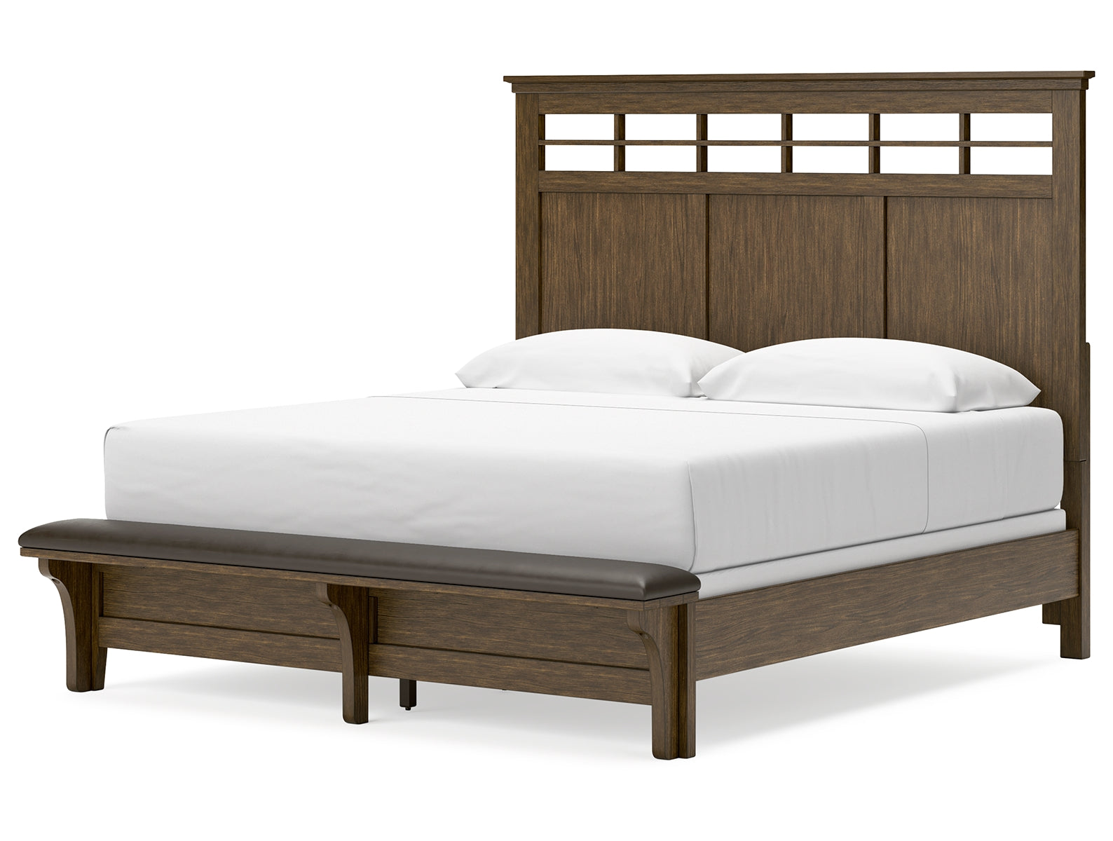 Shawbeck King Panel Bed with Dresser and 2 Nightstands