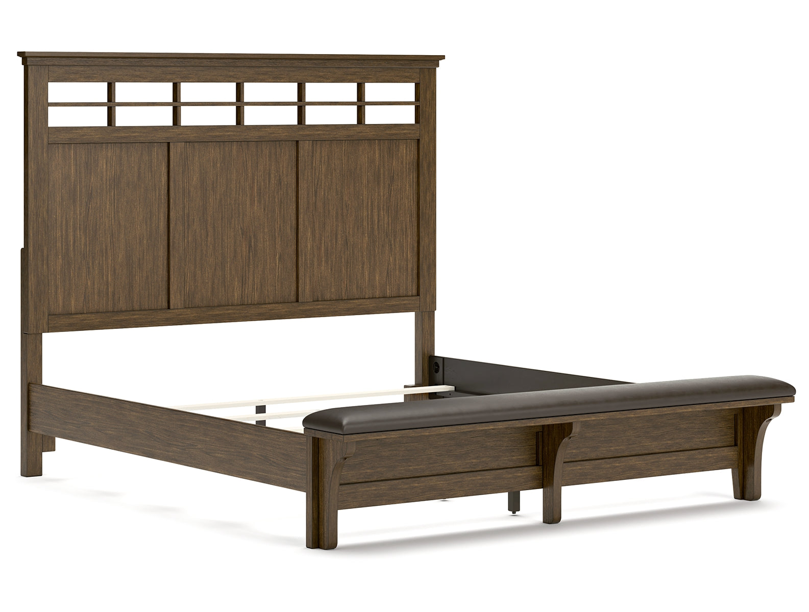 Shawbeck King Panel Bed with Dresser and 2 Nightstands