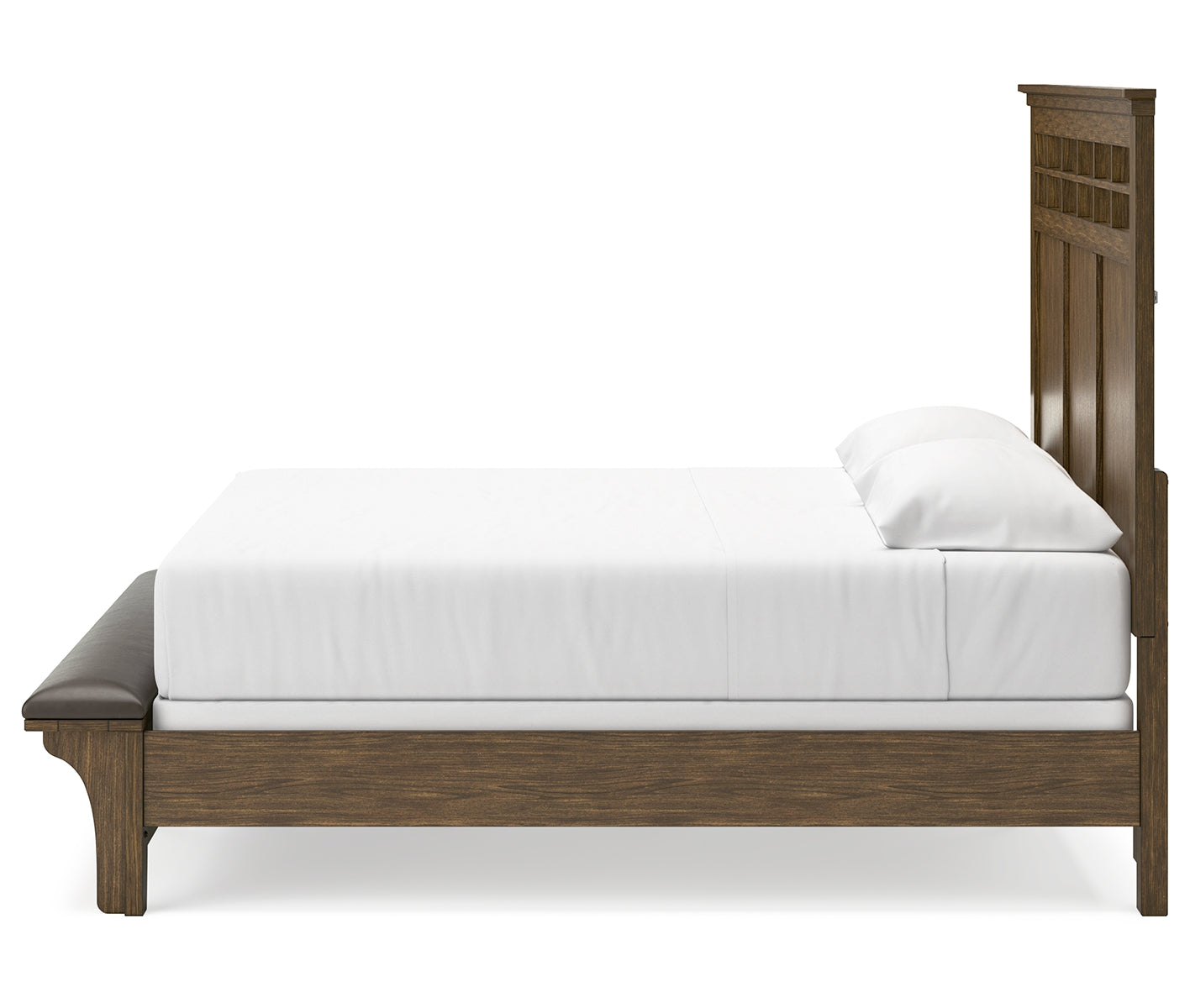 Shawbeck King Panel Bed with 2 Nightstands