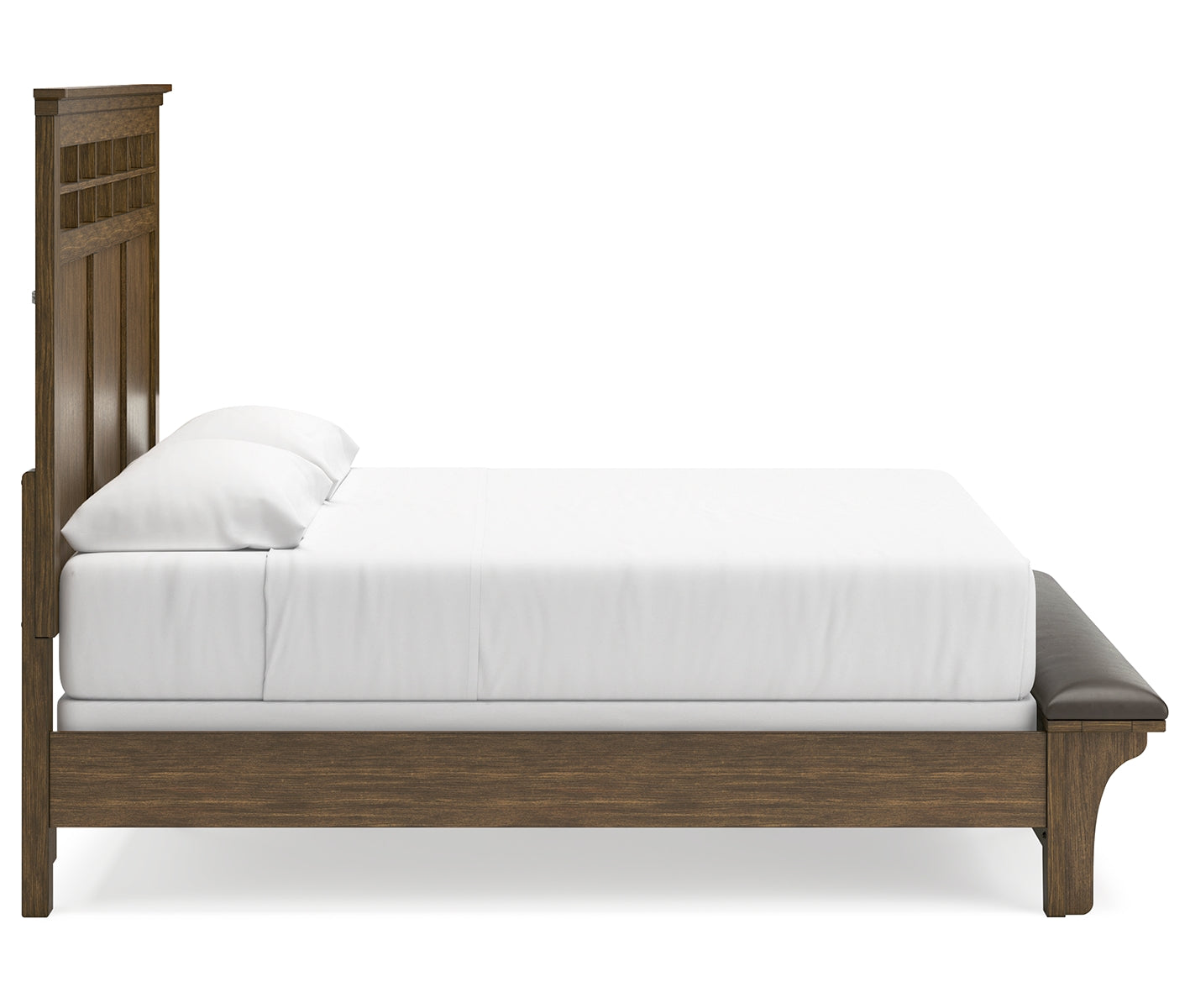 Shawbeck King Panel Bed with 2 Nightstands