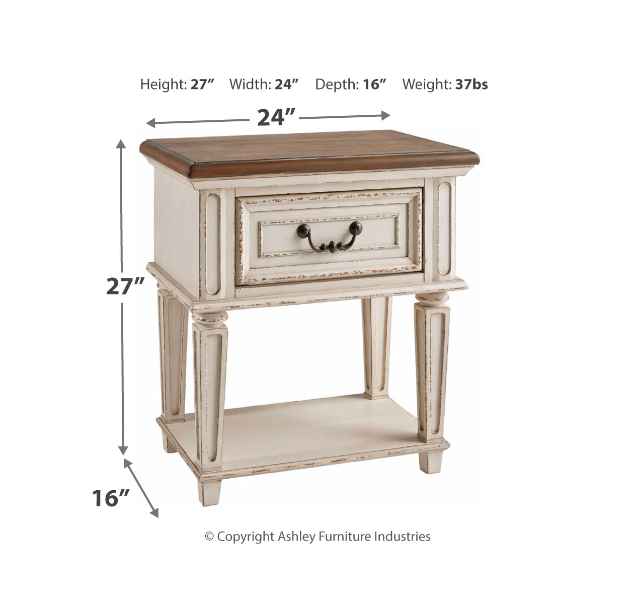 Realyn Nightstand