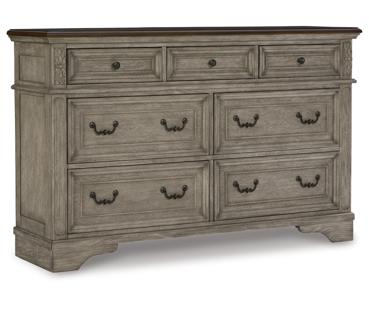 Lodenbay King Panel Bed with Dresser