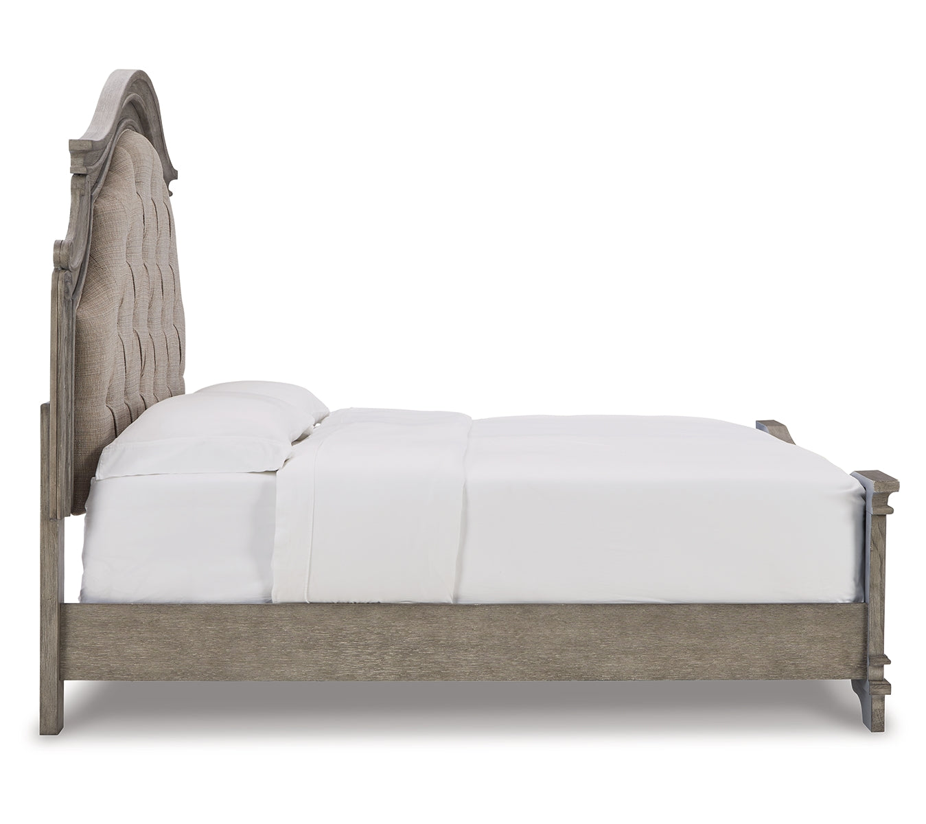 Lodenbay Queen Panel Bed with Mirrored Dresser, Chest and 2 Nightstands