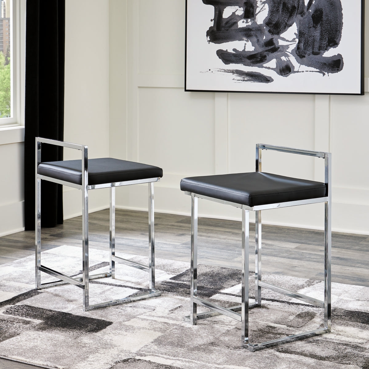 Madanere Counter Height Bar Stool (Set of 2)