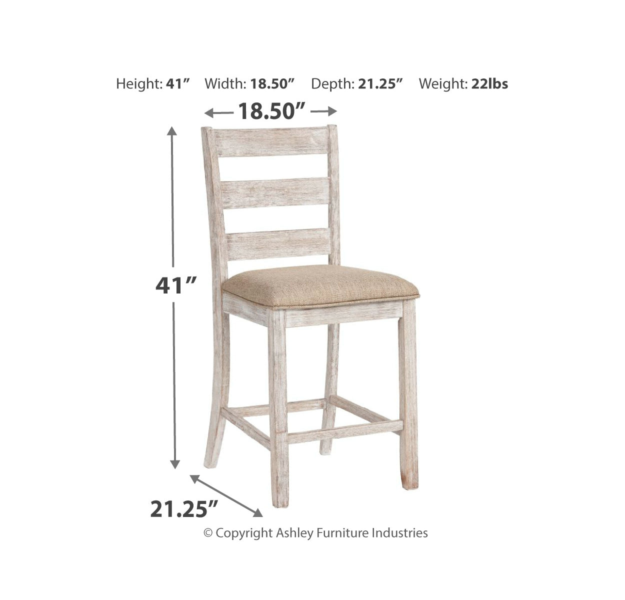 Skempton Counter Height Bar Stool (Set of 2)