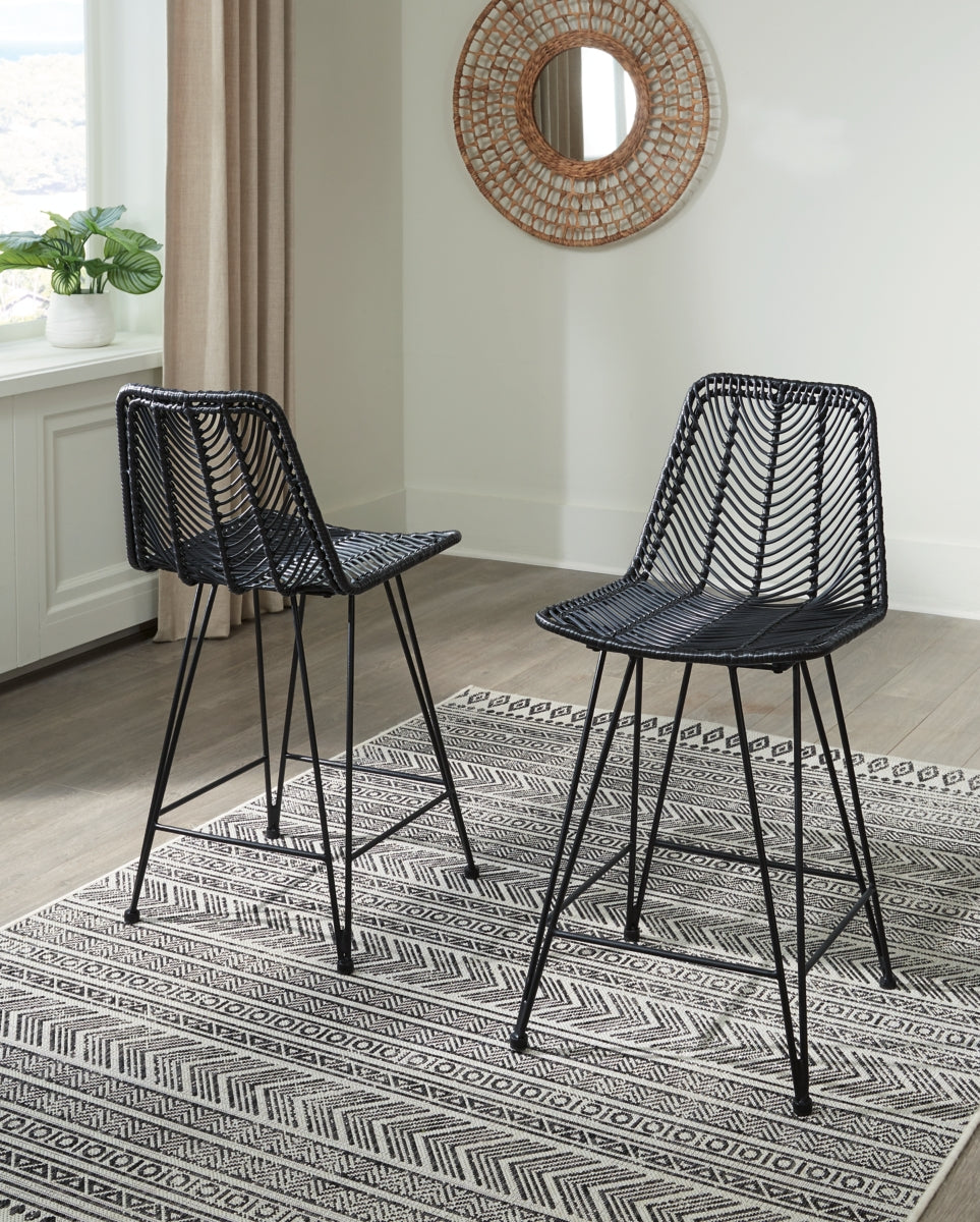 Angentree Counter Height Bar Stool (Set of 2)