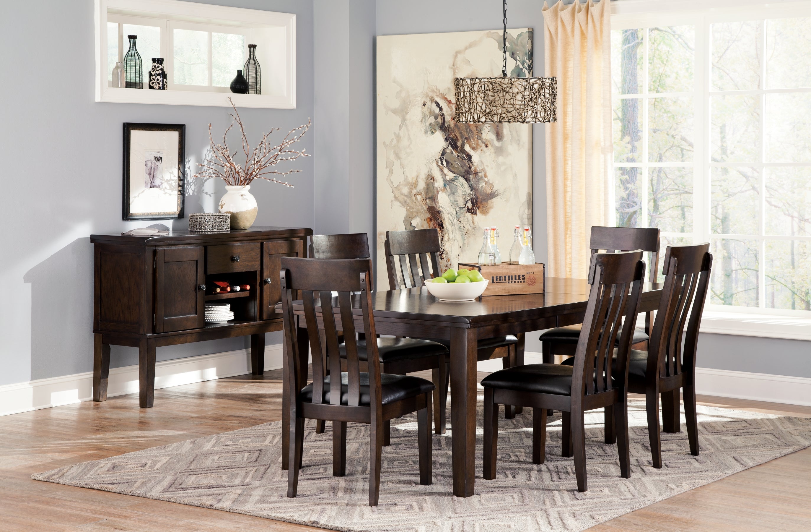 Haddigan dining store room extension table