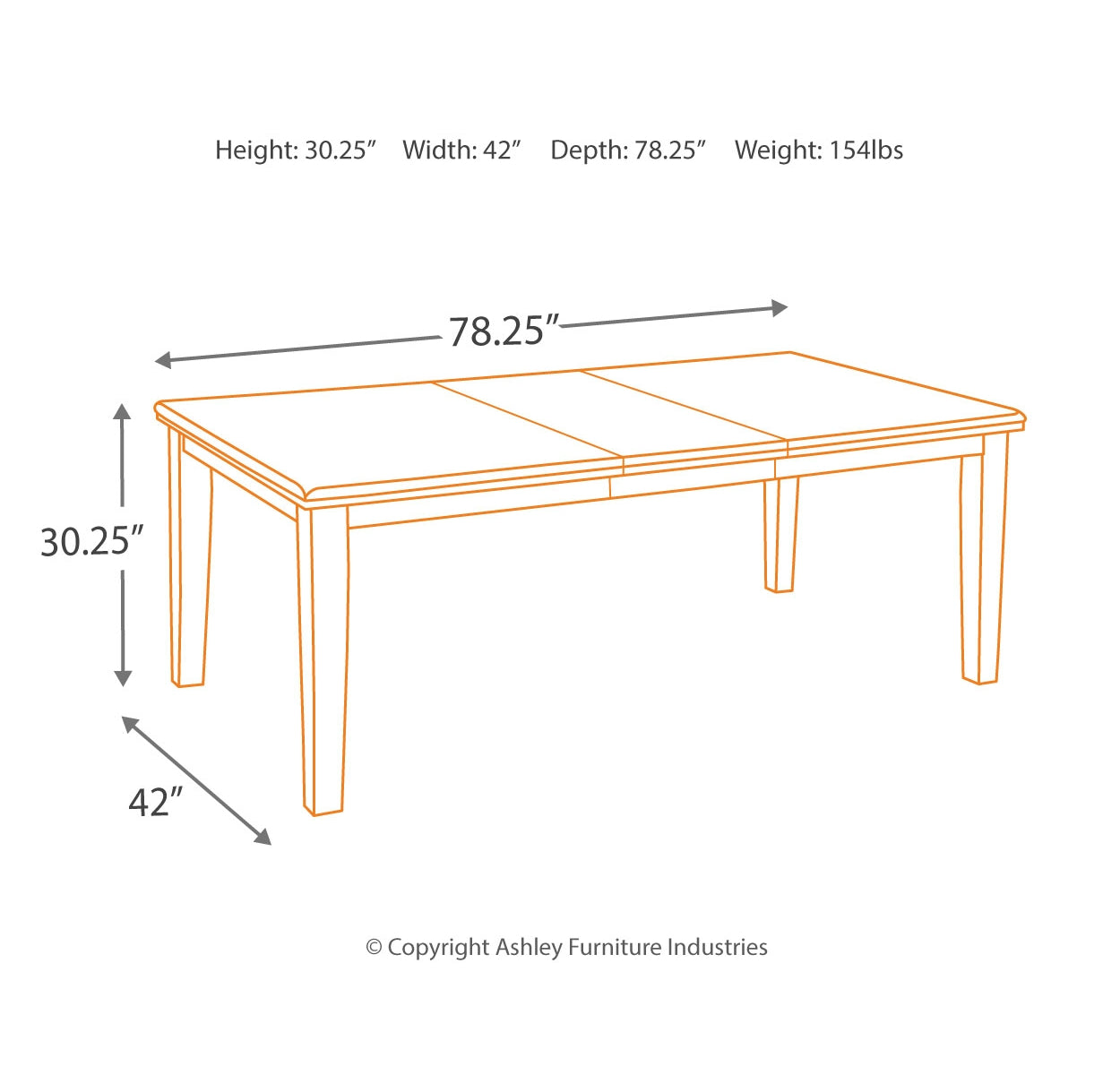 Haddigan Dining Table and 6 Chairs with Storage