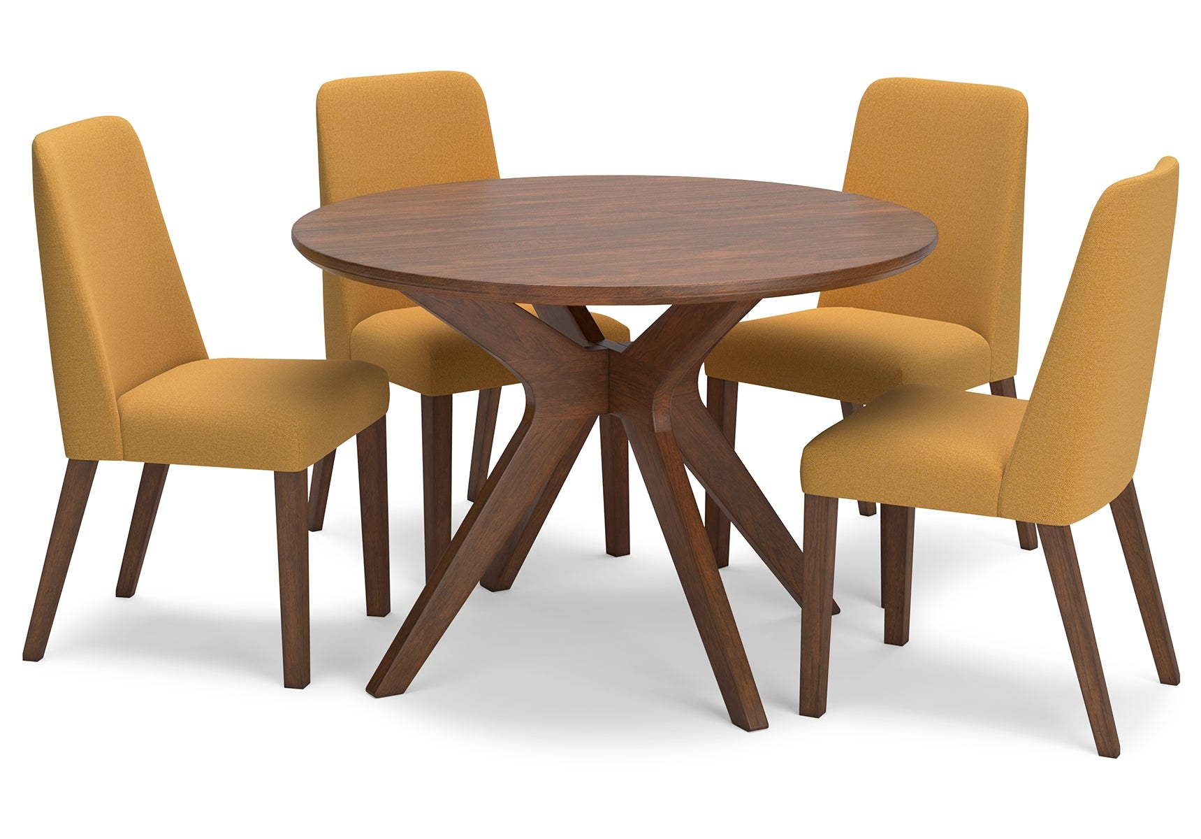 Lyncott Dining Table and 4 Chairs