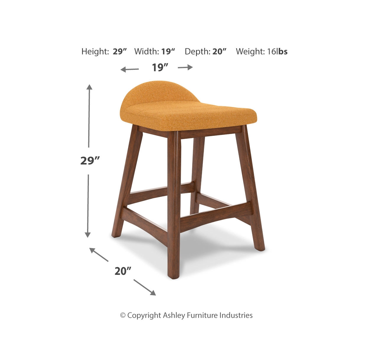 Lyncott Counter Height Dining Table and 4 Barstools