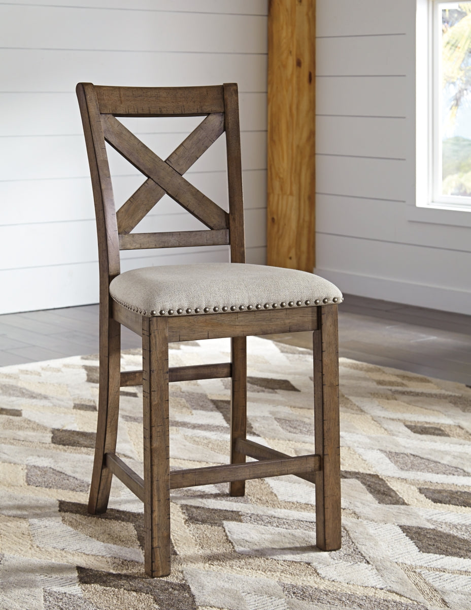 Moriville Counter Height Bar Stool (Set of 2)