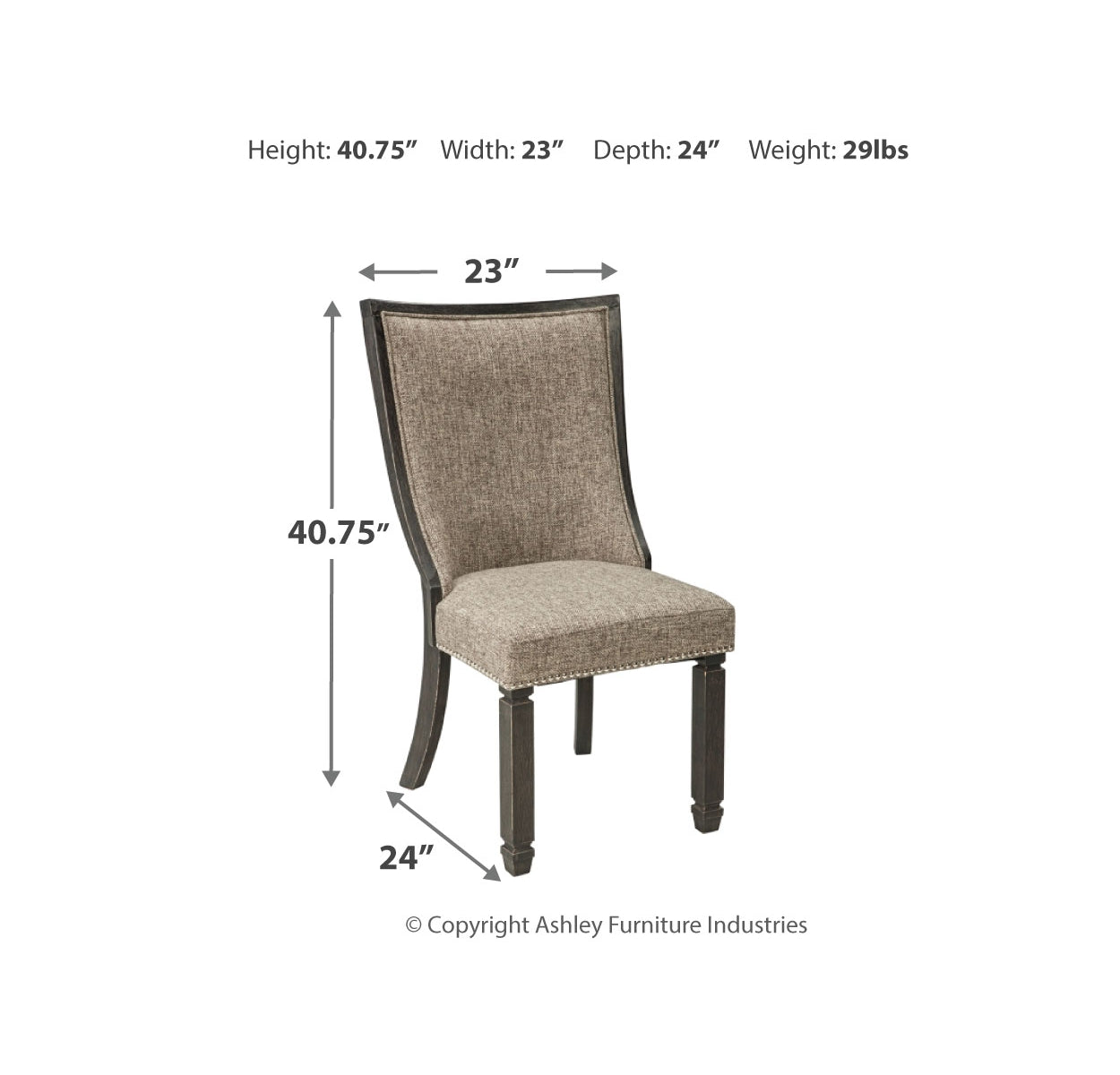 Tyler Creek 2-Piece Dining Room Chair