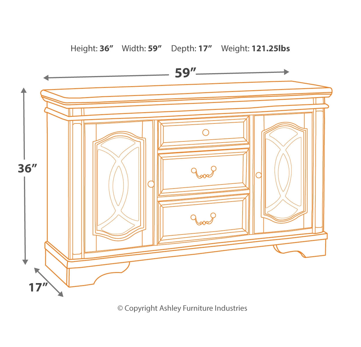 Realyn Dining Table and 6 Chairs with Storage