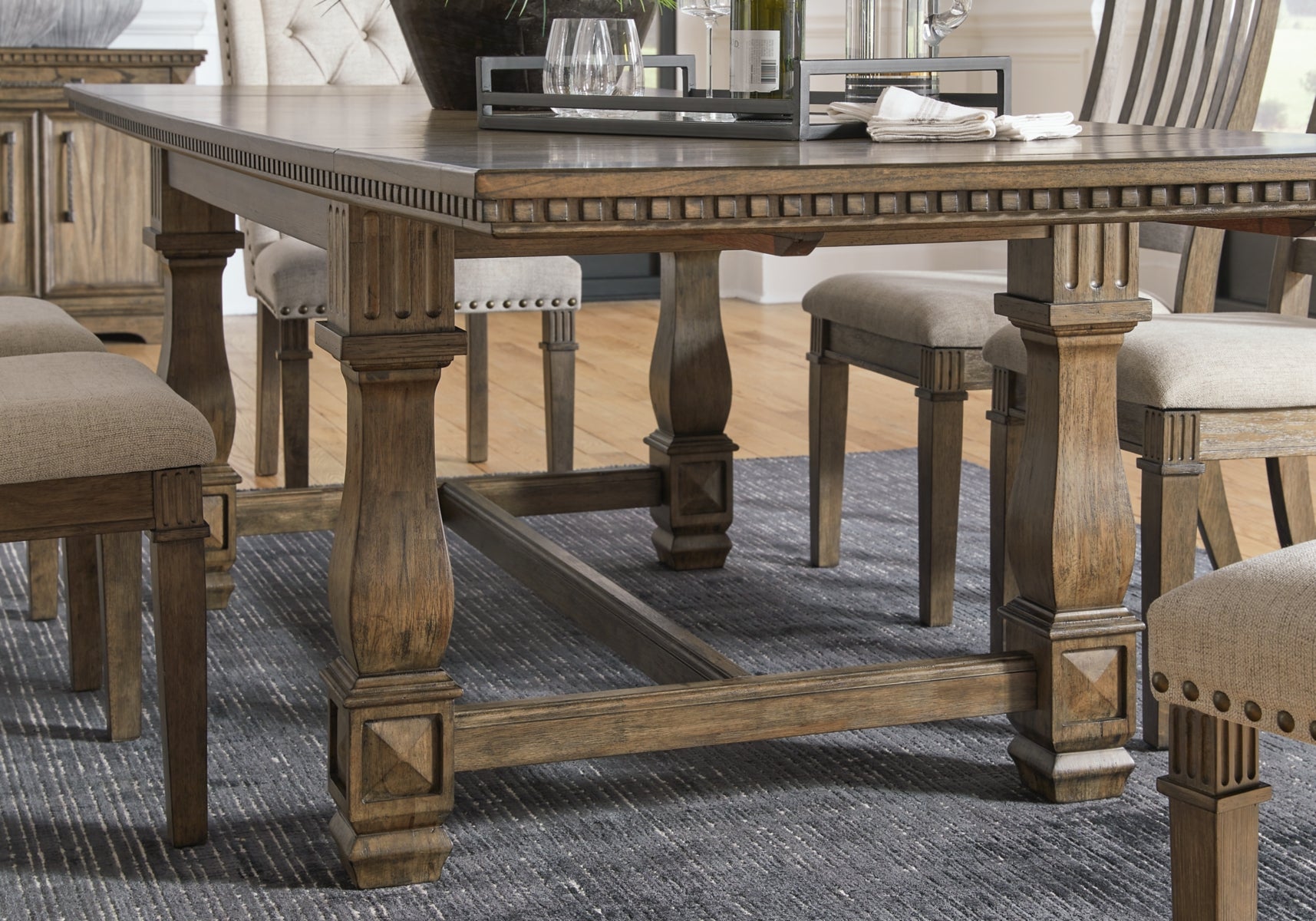 Ashley furniture johnelle dining table hot sale