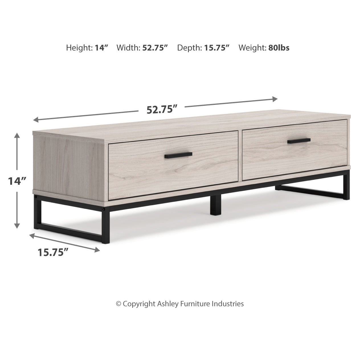 Socalle Storage Bench