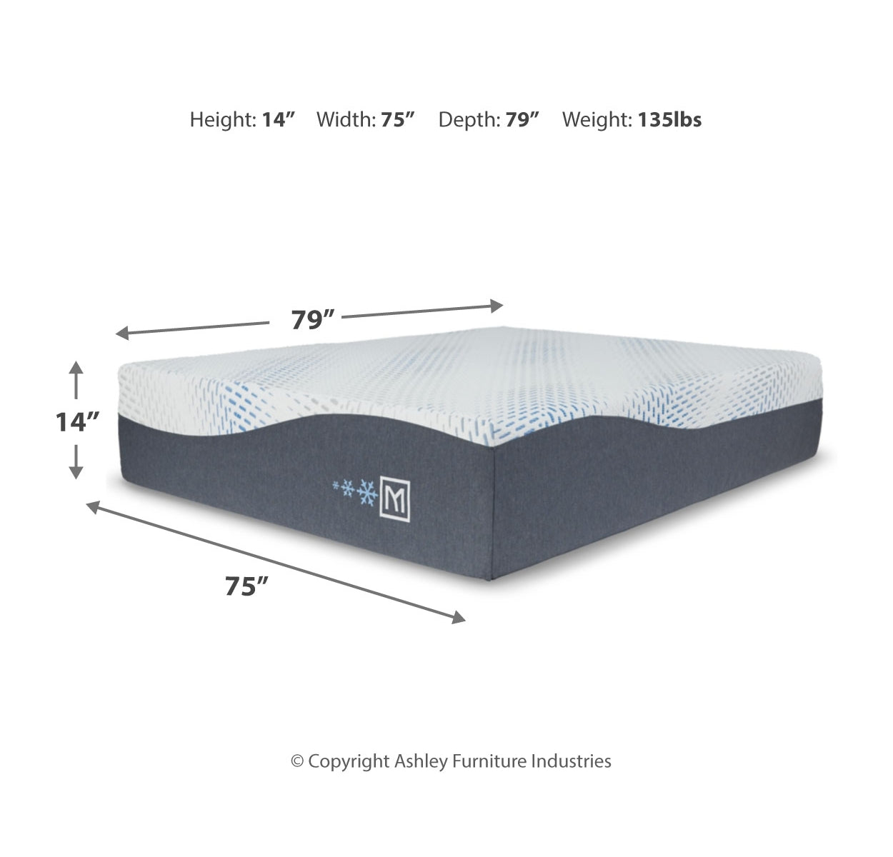 Millennium Luxury Gel Memory Foam Mattress with Adjustable Base