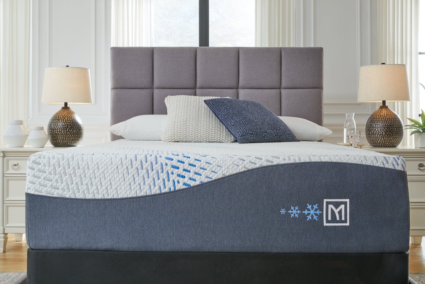 Millennium Luxury Plush Gel Latex Hybrid Mattress with Adjustable Base