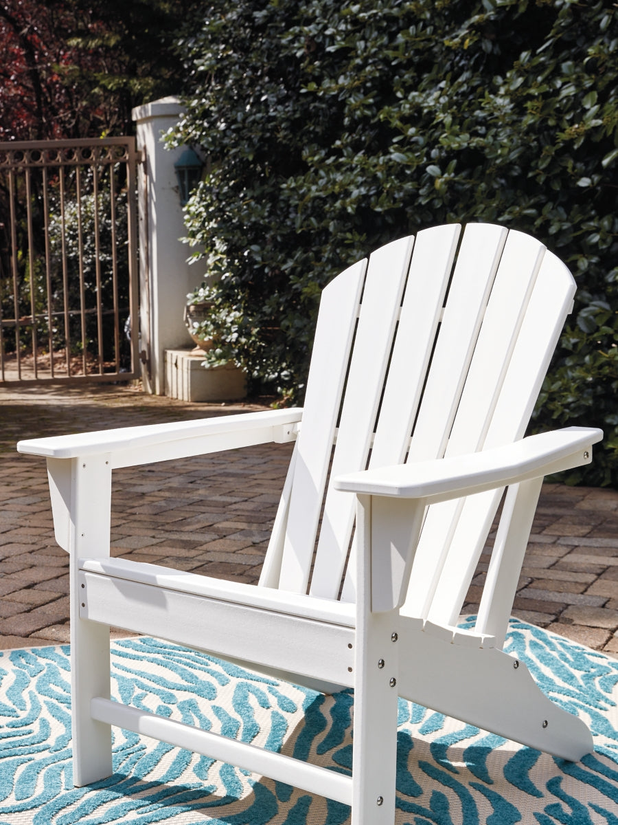 Sundown Treasure Outdoor Adirondack Chair and Ottoman