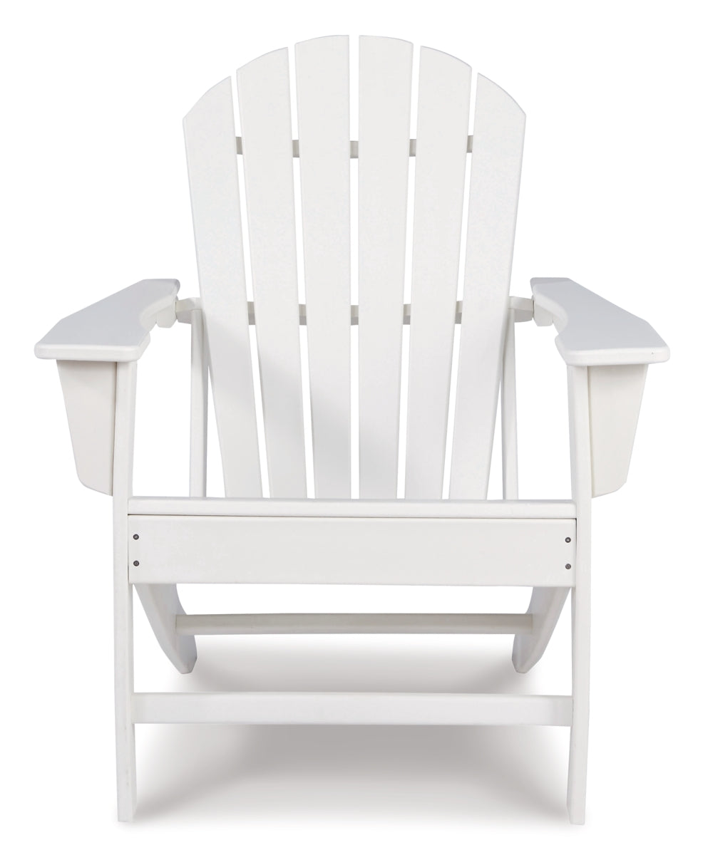 Sundown Treasure Outdoor Adirondack Chair and Ottoman