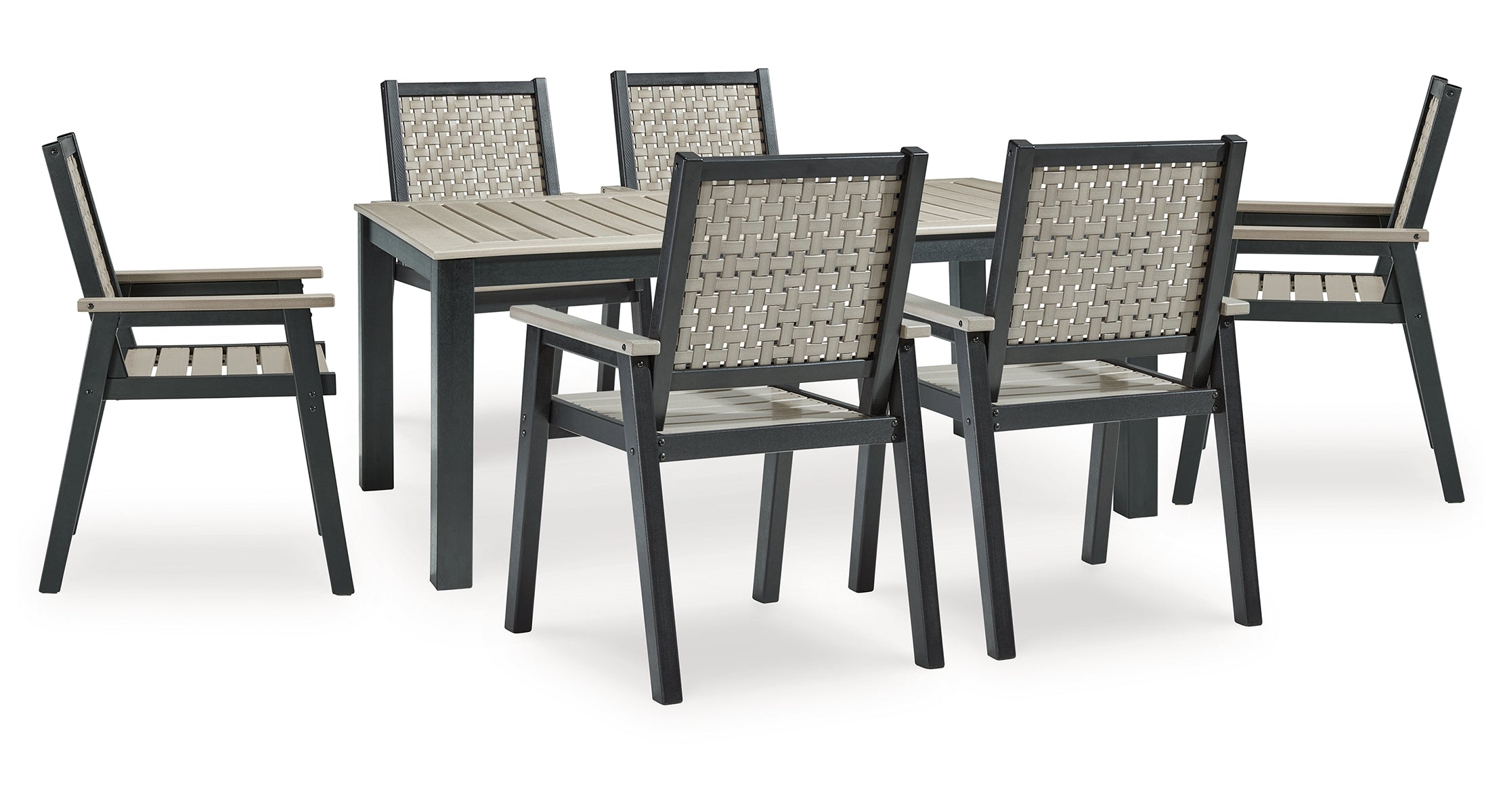 Mount Valley Outdoor Dining Table and 6 Chairs