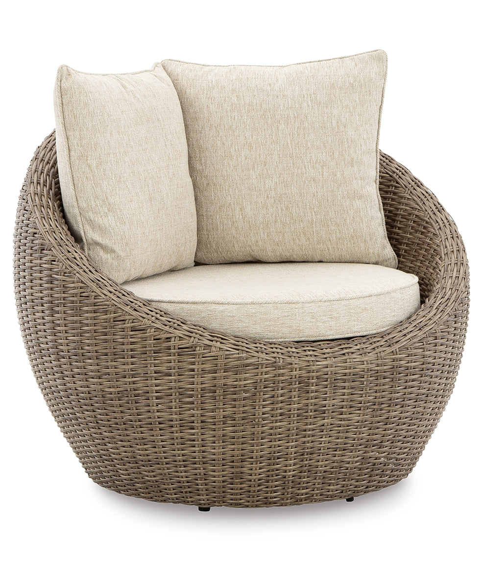 Danson Swivel Lounge with Cushion (Set of 2)