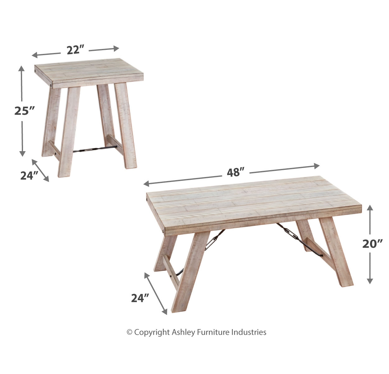 Carynhurst Table (Set of 3)