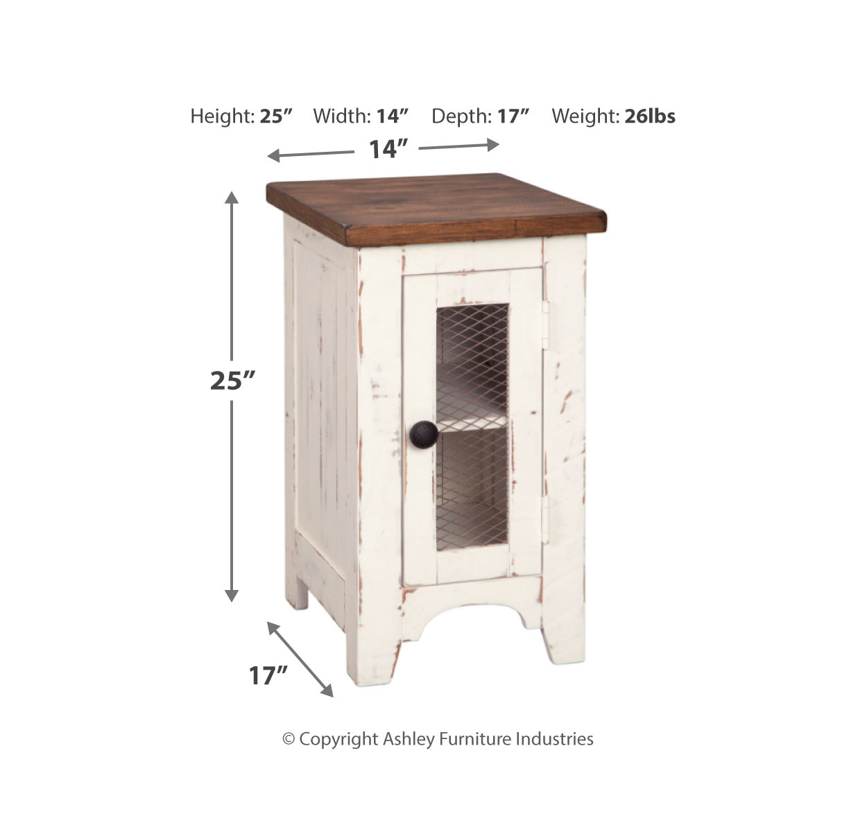 Wystfield 2 End Tables