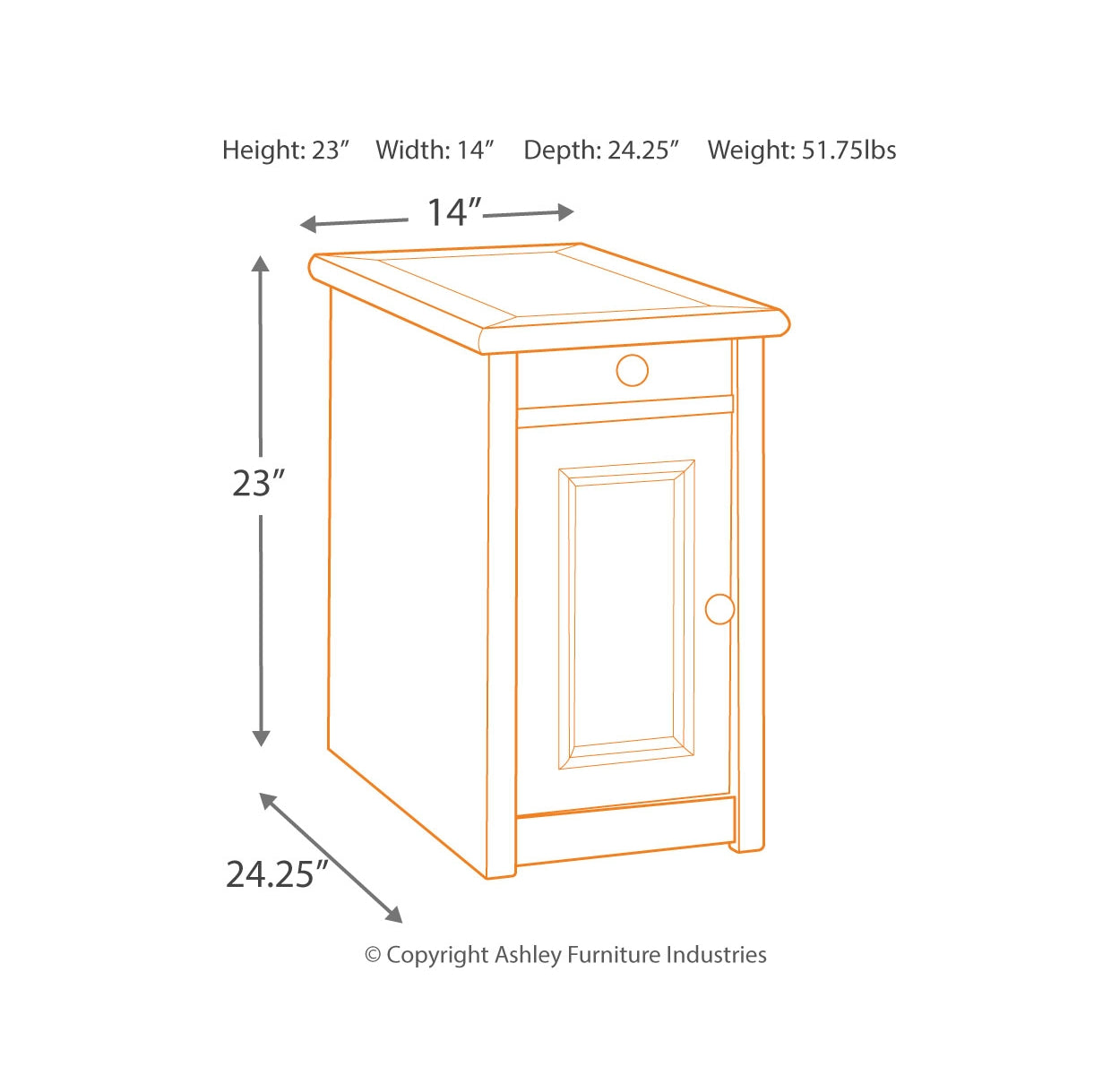 Bolanburg 2 End Tables