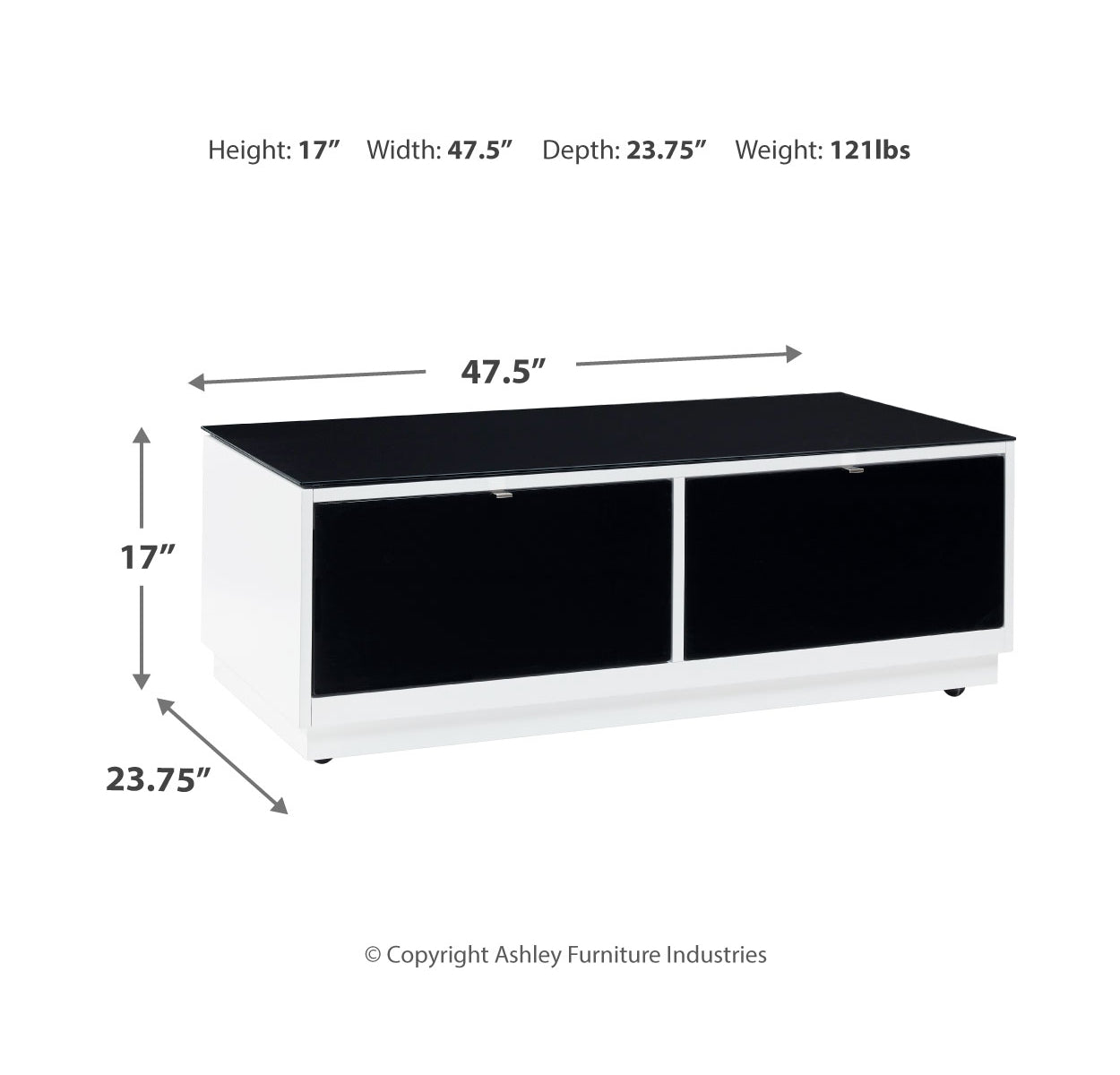 Gardoni Coffee Table and 2 Chairside End Tables